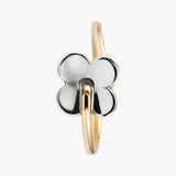 ANILLO BICOLOR FLOR SHAWNA
