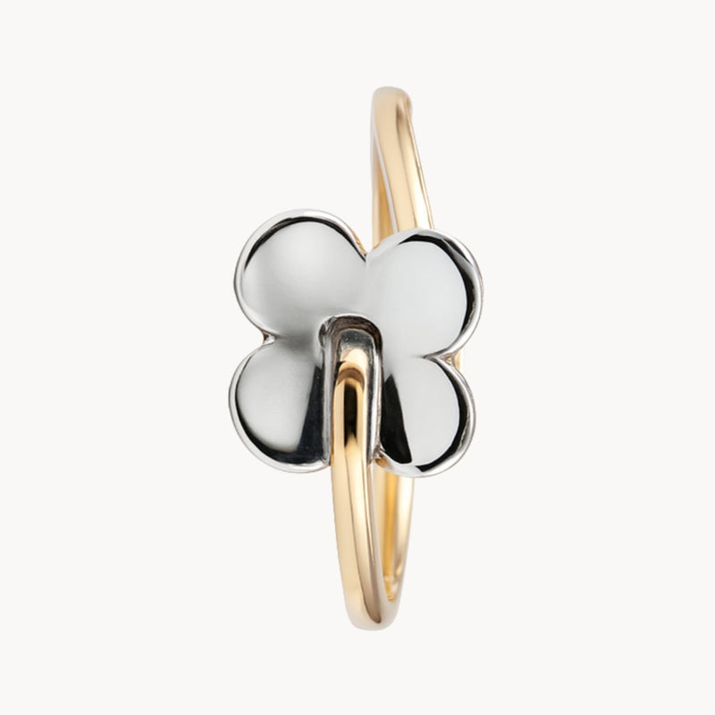 ANILLO BICOLOR FLOR SHAWNA