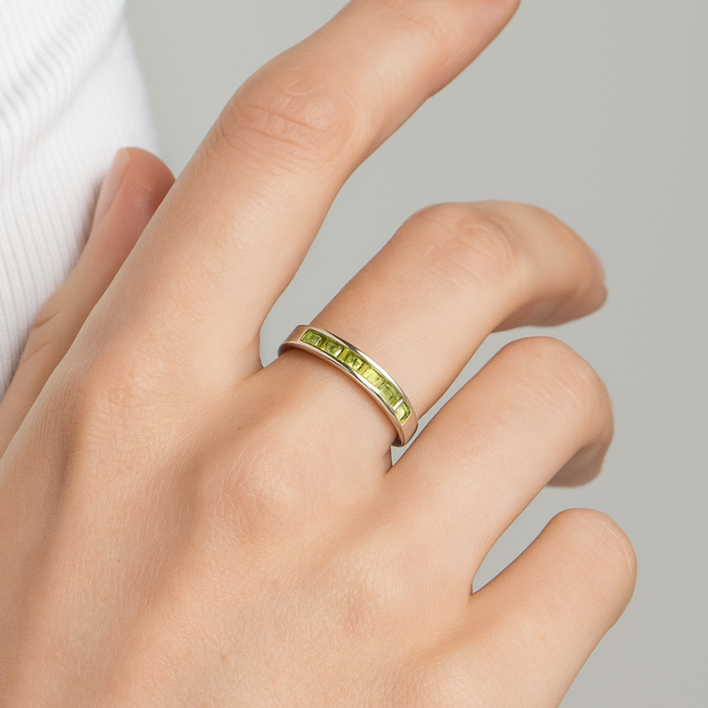 ANILLO OLIVINOS MARGARITA