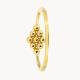 ANILLO BOLITAS ROMBO ANTICA
