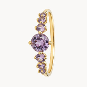 ANILLO CON AMATISTAS KIRSTIN