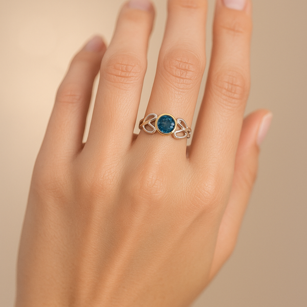 ANILLO TOPACIO LONDON BLUE TOMMIE