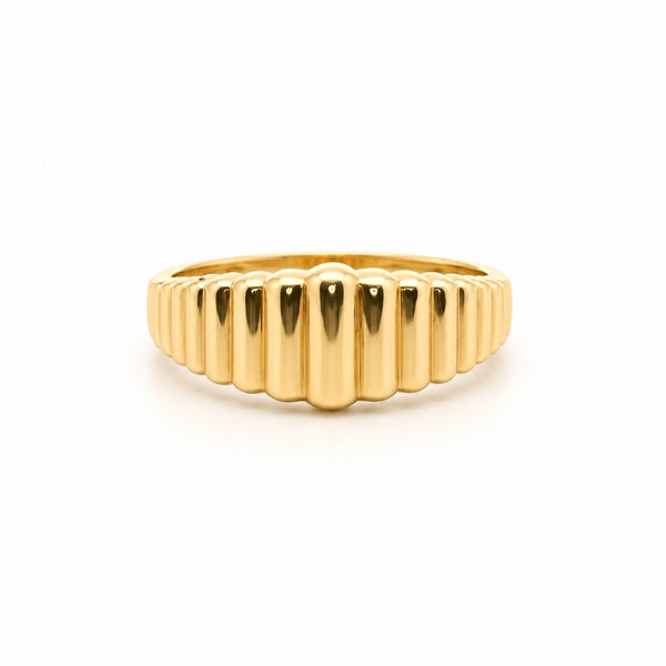 ANILLO ESCALONADO ACANALADO