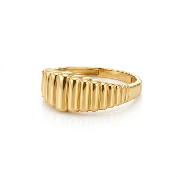 ANILLO ESCALONADO ACANALADO