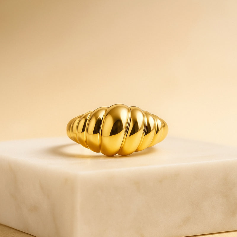 ANILLO LISO CROISSANT GRANDE