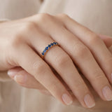 ANILLO CON ZAFIROS SYDNEY