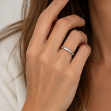 DIAMOND WEDDING BAND IN CHATON SETTING