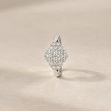 ANILLO ROMBO DE DIAMANTES NATURALES