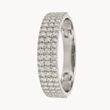 ANILLO BANDA ANCHA DE DIAMANTES
