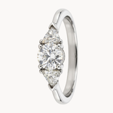 NATURAL DIAMOND TRILOGY RING