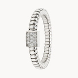ANILLO ARO FLEXIBLE CON DIAMANTES NATURALES