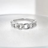 DIAMOND LINK RING