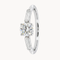 ANILLO DIAMANTE CENTRAL Y TRAPECIO II