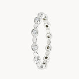 ANILLO ALIANZA CON DIAMANTES RENATA