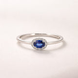 ANILLO ZAFIRO Y DIAMANTES ETNA CELINDA
