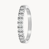 ANILLO MEDIA ALIANZA CON DIAMANTES 0.37 QUILATES SUVI