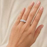 ANILLO DIAMANTE CENTRAL CON ORBITA