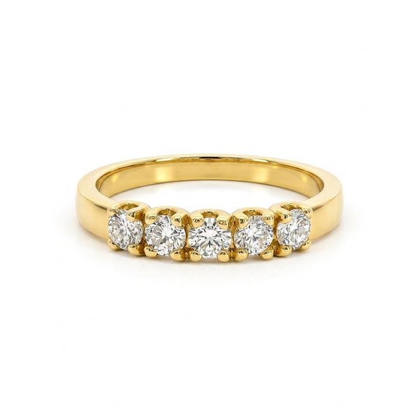 ANILLO MEDIA ALIANZA CINCO DIAMANTES