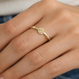 ANEL COM DIAMANTES TRACEE