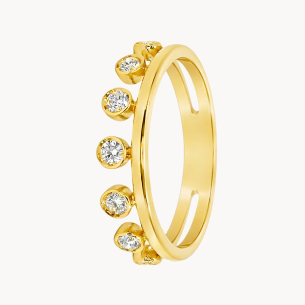 ANILLO CON DIAMANTES GOLDIE