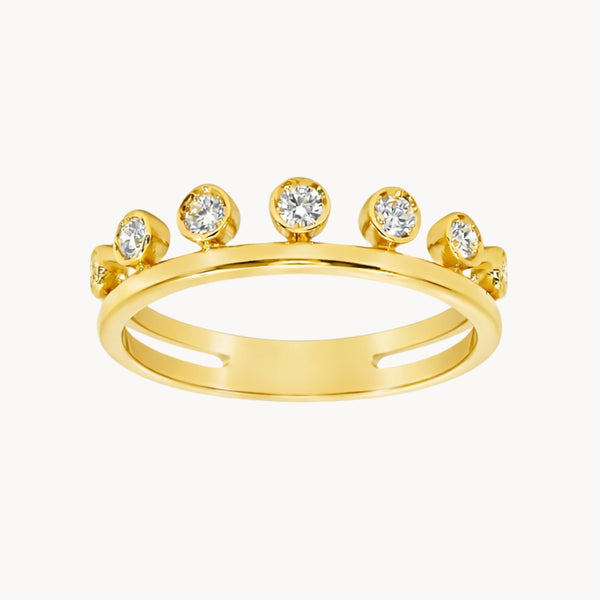 ANILLO CON DIAMANTES GOLDIE