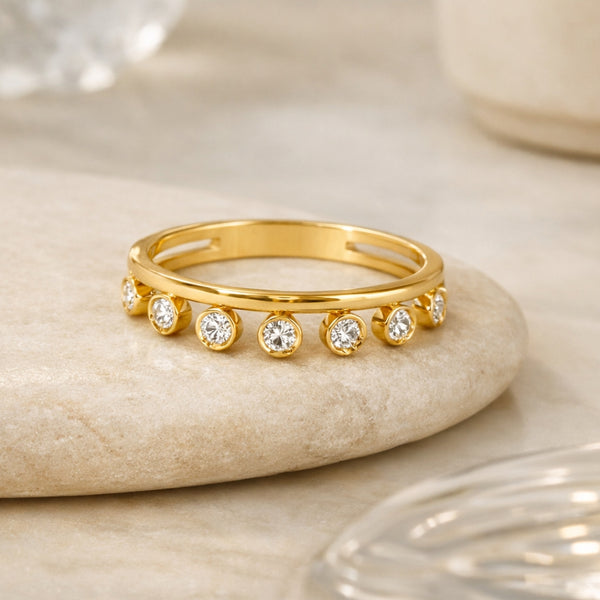 ANILLO CON DIAMANTES GOLDIE