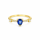 ANILLO ZAFIRO Y DIAMANTES GALEA