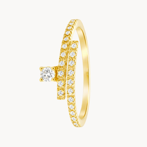 ANILLO CON DIAMANTES JOHANNE