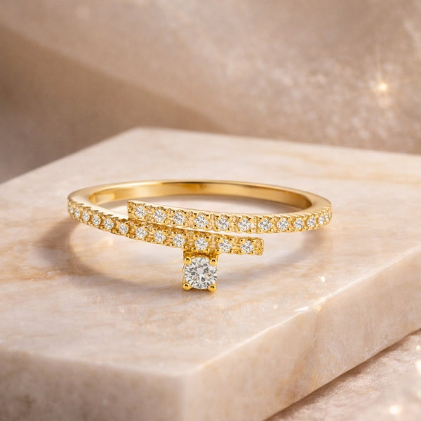 ANILLO CON DIAMANTES JOHANNE