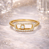 ANILLO CON DIAMANTES LAELIA