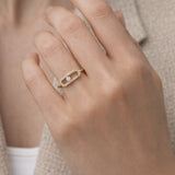 ANILLO CON DIAMANTES LAELIA