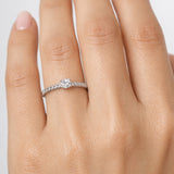 ANILLO CON DIAMANTES DAHLIA