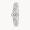 ANILLO DIAMANTE EN BISEL CON DOBLE PAVE