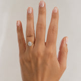 ANILLO DIANEMOND DIAMANTES CREADOS CERTIFICADO IGI