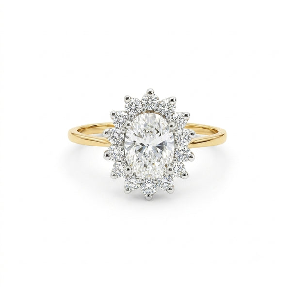ANILLO DIANEMOND DIAMANTES CREADOS CERTIFICADO IGI