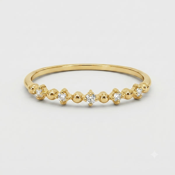 ANILLO DESTELLOS DE DIAMANTES