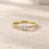 ANILLO ESTILO VINTAGE CON DIAMANTES