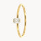 ANILLO SOLITARIO CON DIAMANTE TALLA RADIANT 0.15 QUILATES