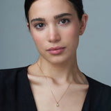 COLGANTE CON DIAMANTE GARRAS 0.30 QUILATES PUNTO DE LUZ CERTIFICADO IGI