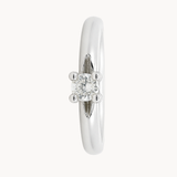 ANILLO SOLITARIO DIAMANTE EN GARRAS