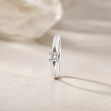 ANILLO SOLITARIO DIAMANTE EN GARRAS