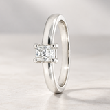 ANILLO SOLITARIO DIAMANTE RADIANT