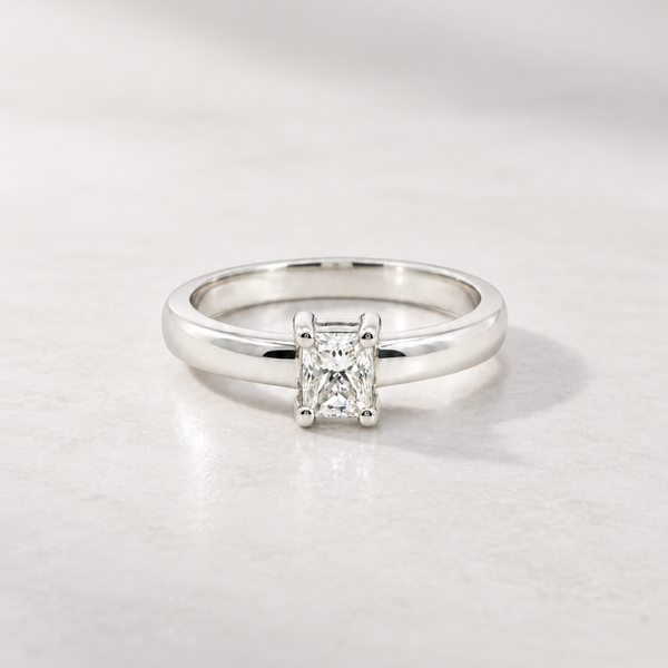 ANILLO SOLITARIO DIAMANTE RADIANT