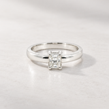 ANILLO SOLITARIO DIAMANTE RADIANT