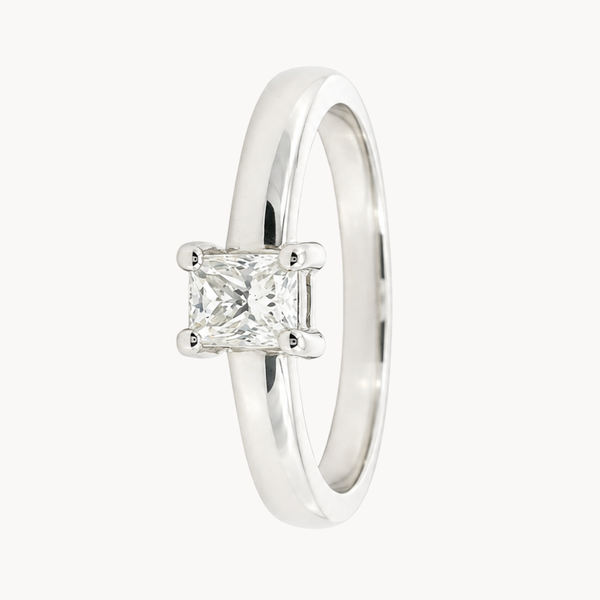 ANILLO SOLITARIO DIAMANTE RADIANT