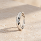ANILLO SOLITARIO DIAMANTE EN TENSION