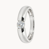 ANILLO SOLITARIO DIAMANTE EN TENSION
