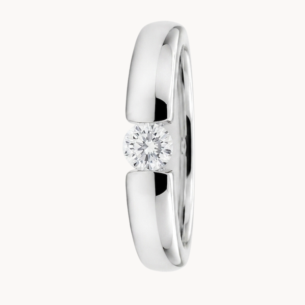 ANILLO SOLITARIO DIAMANTE EN TENSION