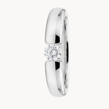 ANILLO SOLITARIO DIAMANTE EN TENSION
