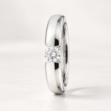 ANILLO SOLITARIO DIAMANTE EN TENSION